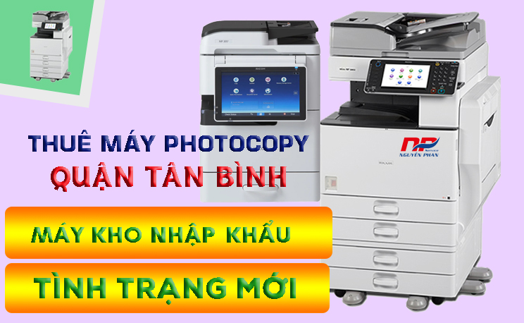 Thuê máy photo Giá Rẻ Quận Tân Bình