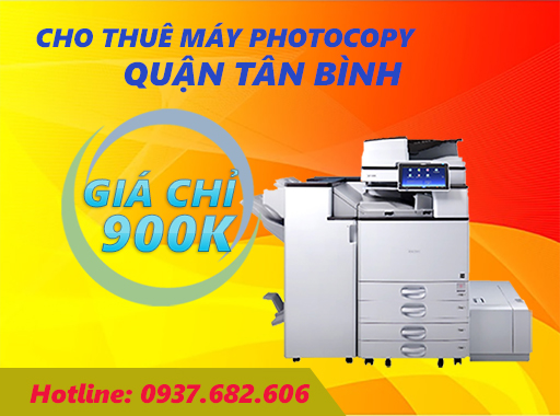 Cho thuê máy photo uy tín Ở Tân Bình