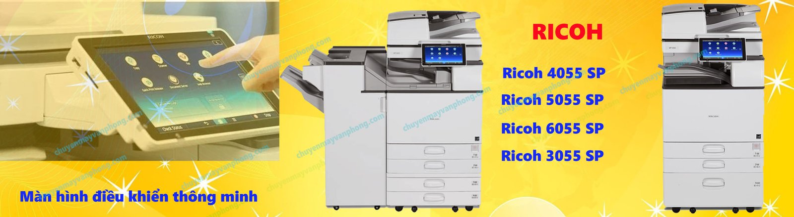 Máy photocopy LASER trắng đen Ricoh 6055SP