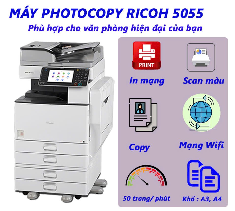 CHO THUÊ MÁY PHOTOCOPY QUẬN GÒ VẤP 5055.1