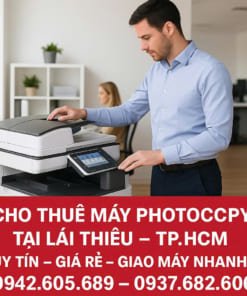 Cho thuê máy photo Lái Thiêu HCM