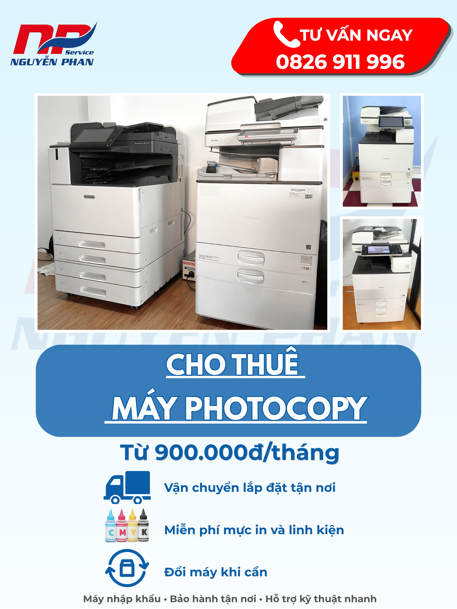 Cho Thuê Máy Photo Tại Hóc Môn Giá Rẻ CHO THUE MAY PHOTOCOPY 1