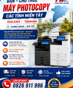 Trang chủ Bán - Cho Thuê Máy Photocopy Các Tỉnh Miền Tây