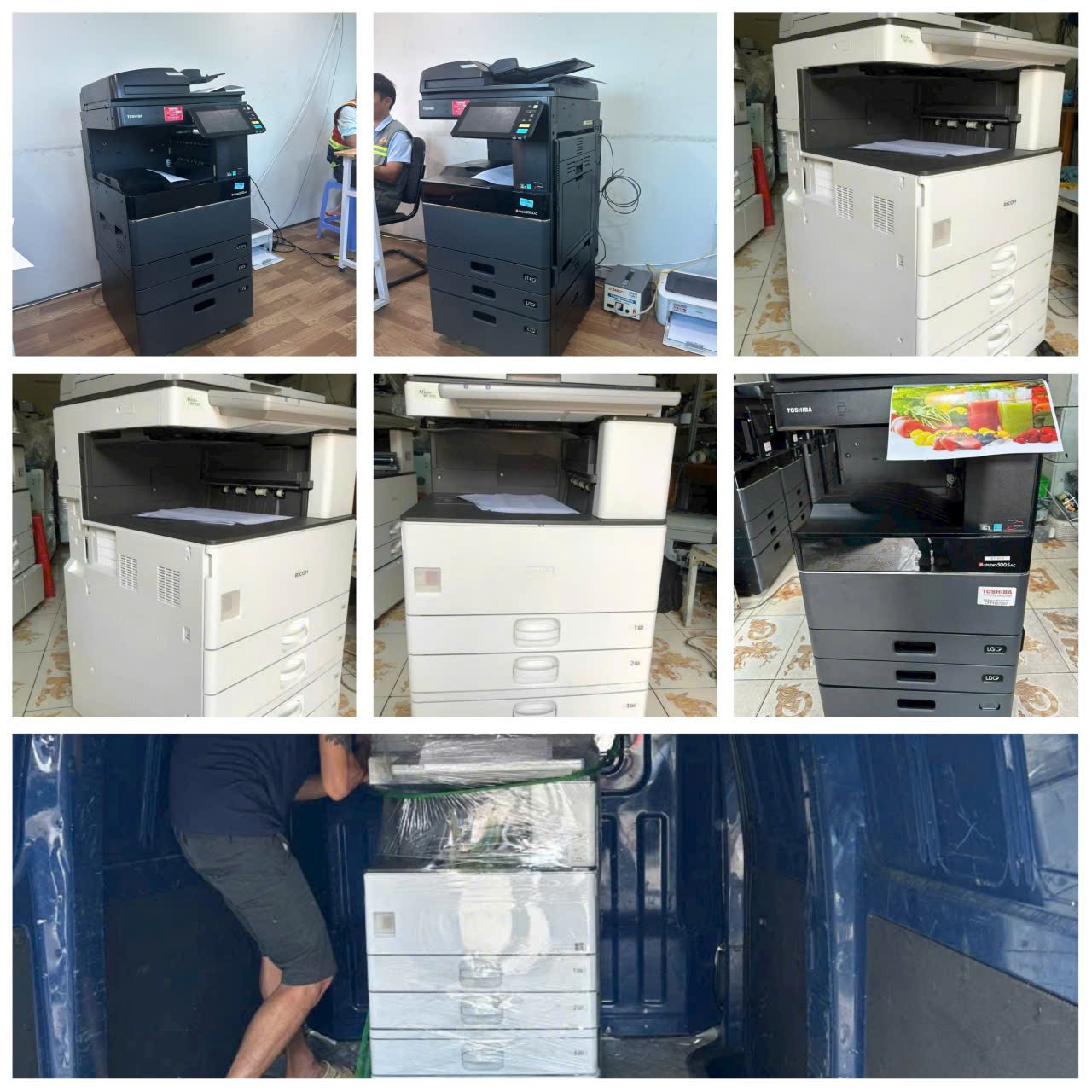 Đại lý cung cấp máy photocopy tại Vũng Tàu