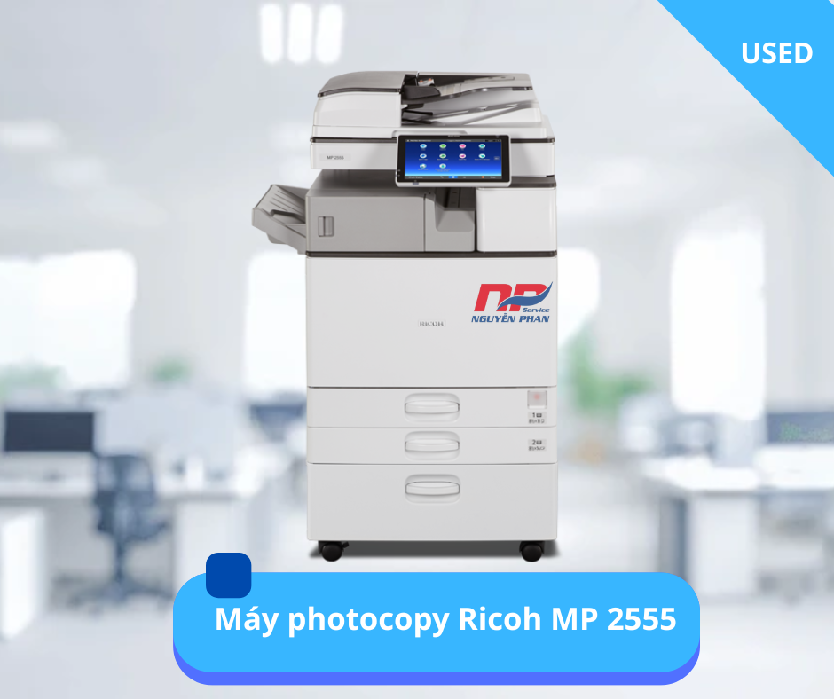 Ricoh MP 2555 – Máy Photocopy A3 Cho Văn Phòng