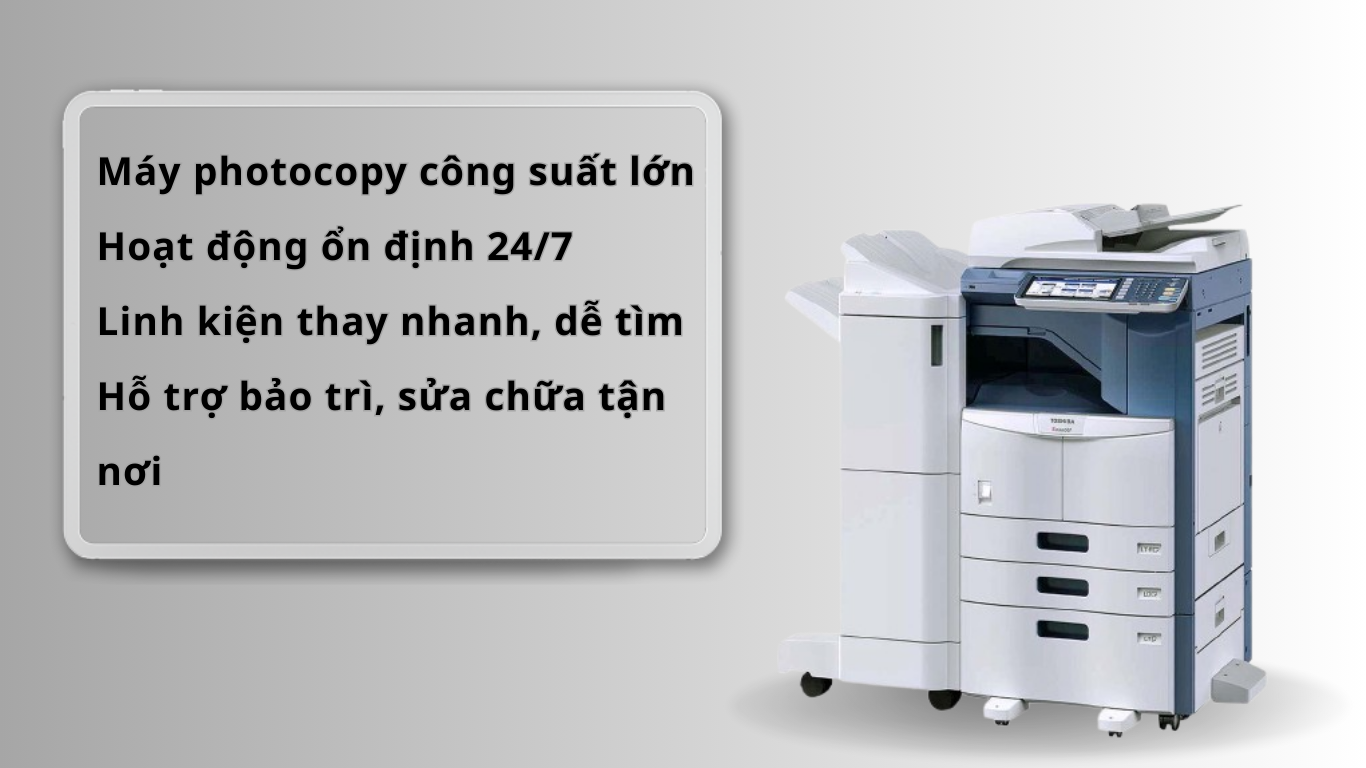 Bán - Cho thuê máy photocopy KCN Mỹ Phước