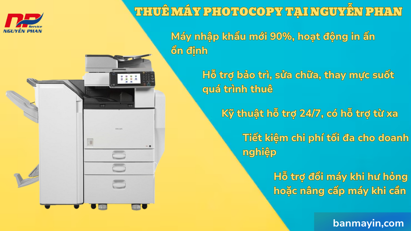 Nguyễn Phan Cho Thuê Máy Photocopy Tại DĨ An