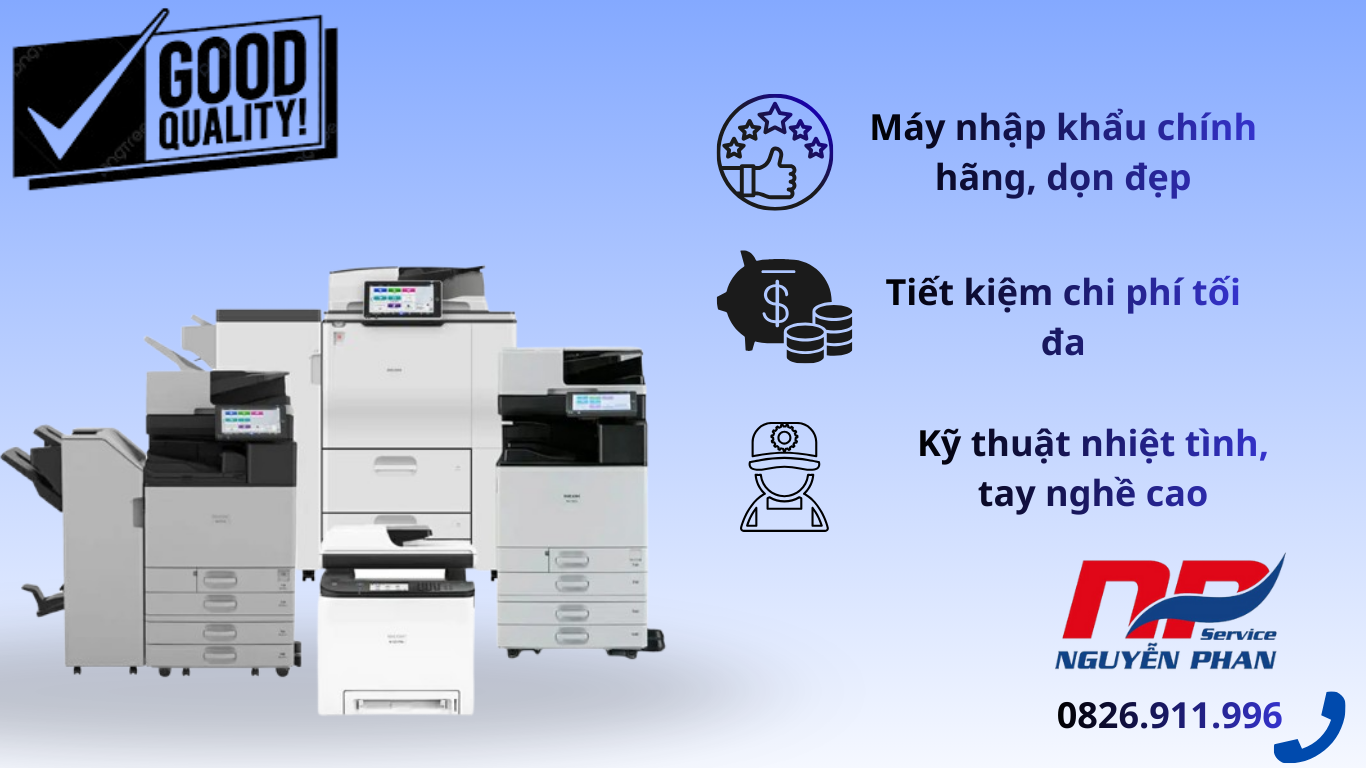 Bán máy in - máy photocopy tại Bình Dương