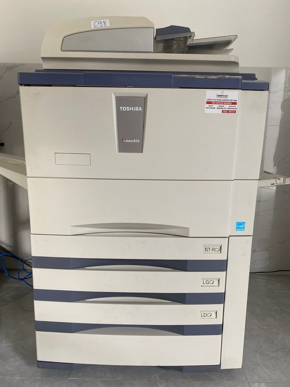 Máy Photocopy Toshiba e-STUDIO 856 Sẵn Kho HCM