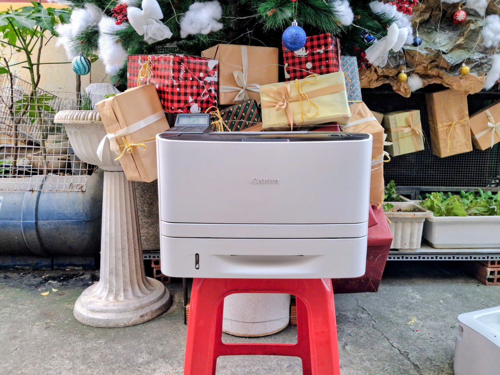 Máy in 2 mặt Canon 252DW mới 95% 