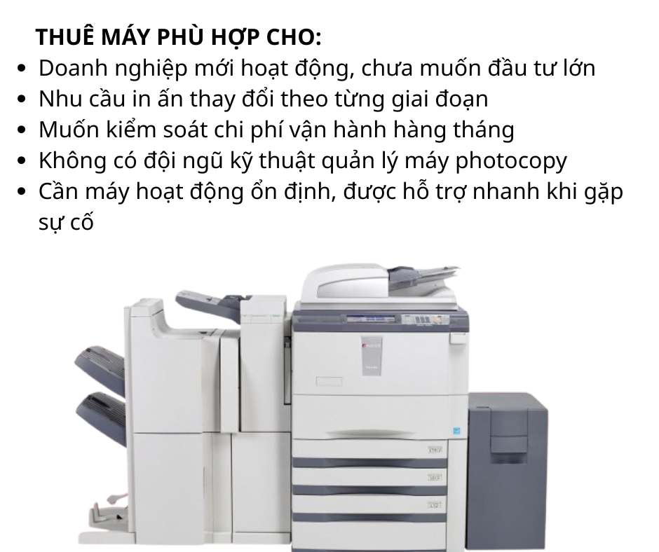 Thuê Hay Mua Máy Photocopy?
