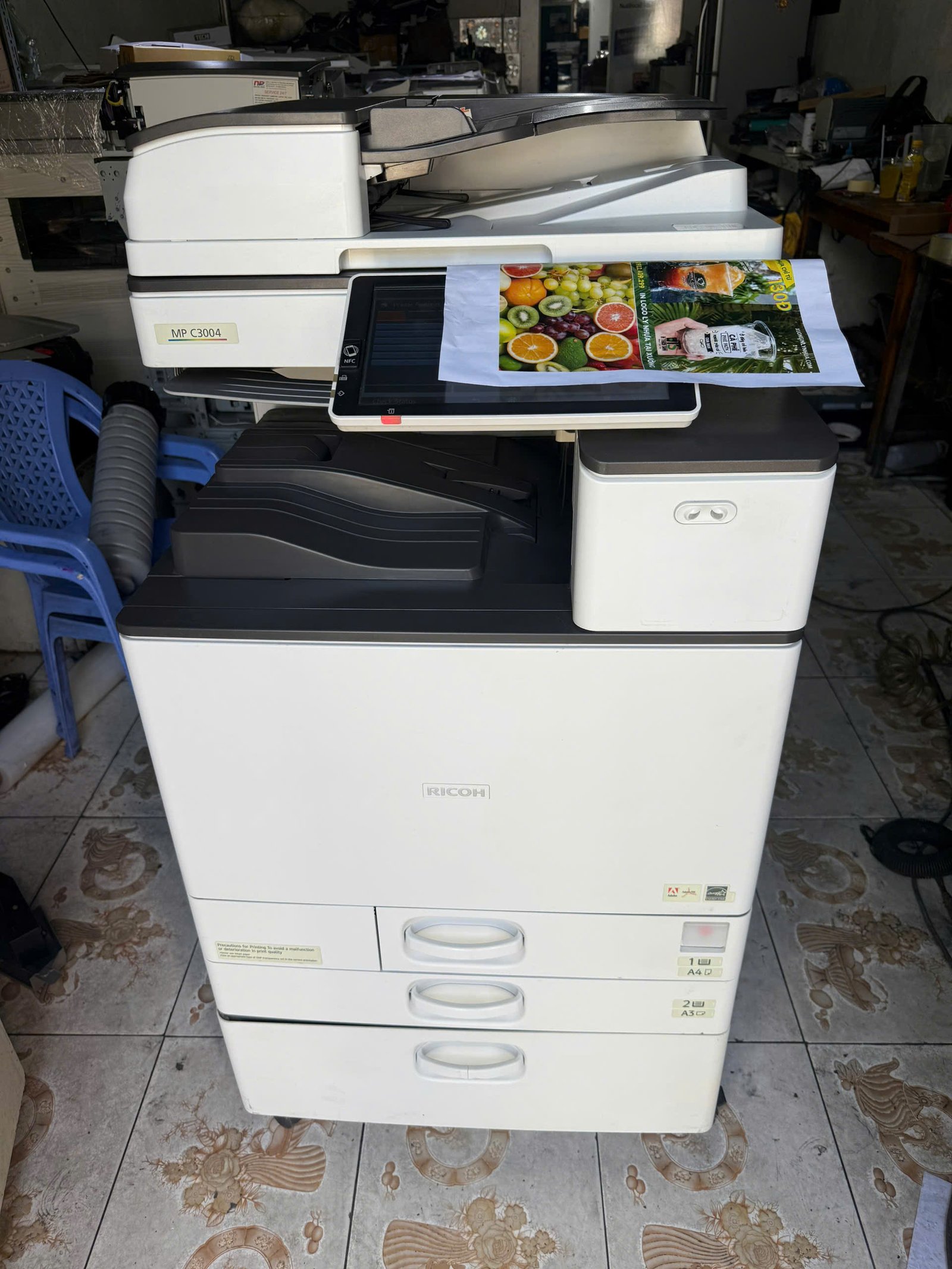 Máy Photocopy Màu Ricoh MP C3004