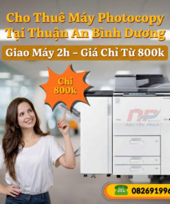 Cho Thuê Máy Photocopy Tại Thuận An