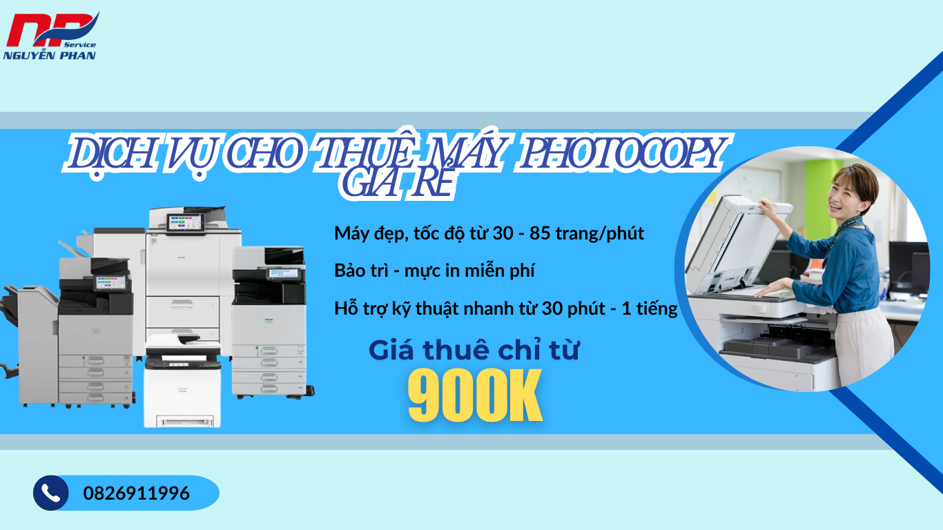 Thuê máy photocopy tại Tp HCM giá 900k Thuê máy photocopy tại Tp HCM giá 900k