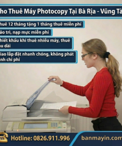 Cho thuê máy Photocopy Tại Bà Rịa - Vũng Tàu