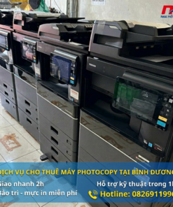 Dịch Vụ Cho Thuê Máy Photocopy Tại Các KCN Bình Dương – Phản Hồi Trong 2H