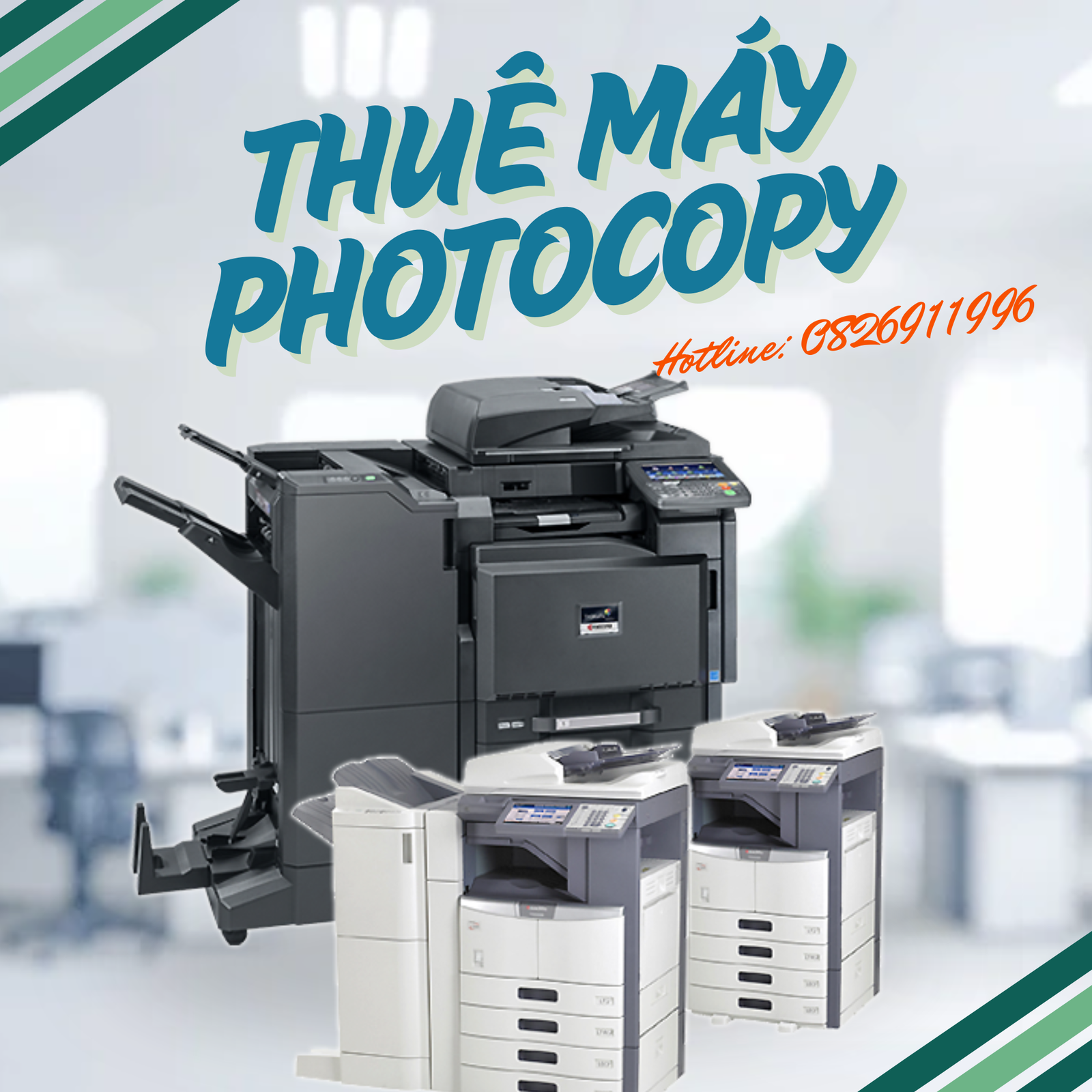 Cho Thuê Máy Photocopy Tại Bình Chánh