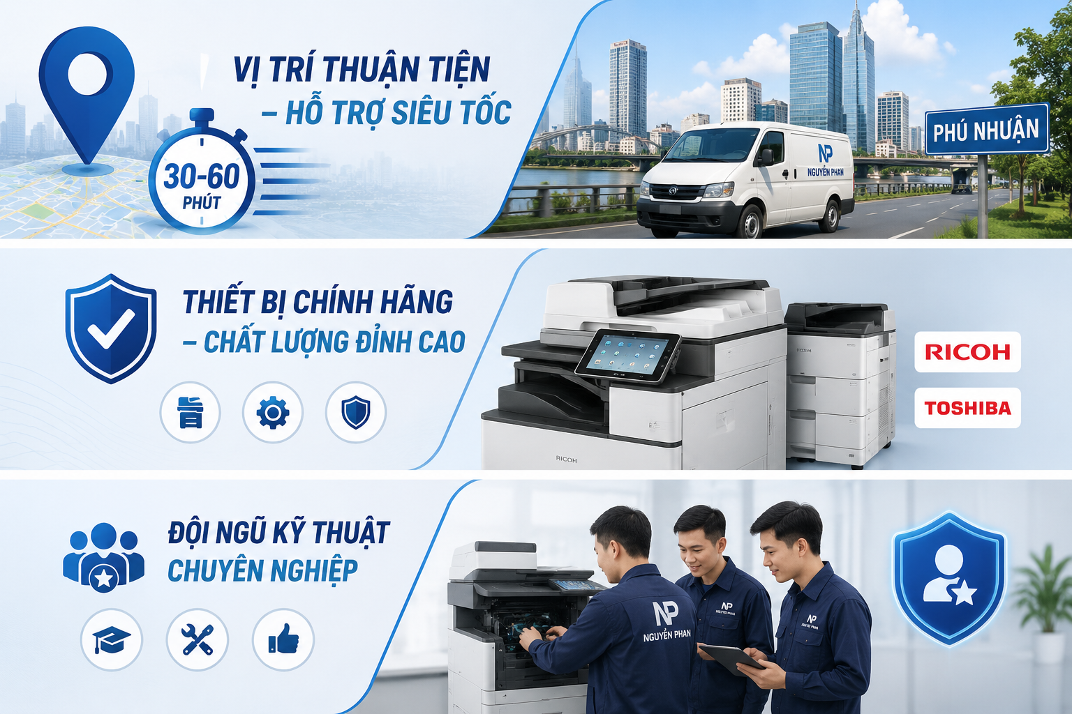 Cho Thuê Máy Photocopy Uy Tín Tại Phường Phú Nhuận - Hotline 0826911996