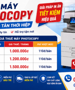 Dịch Vụ Cho Thuê Máy Photocopy Tại Phường Tân Thới Hiệp