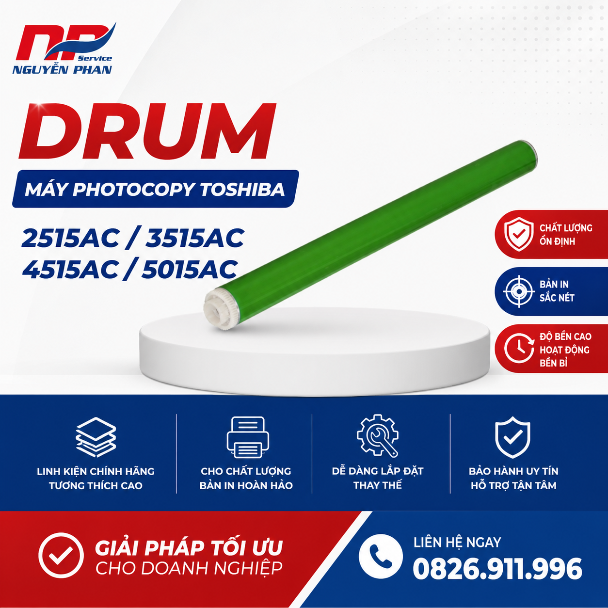 Drum máy photocopy Toshiba 2515AC/3515AC/4515AC/5015AC