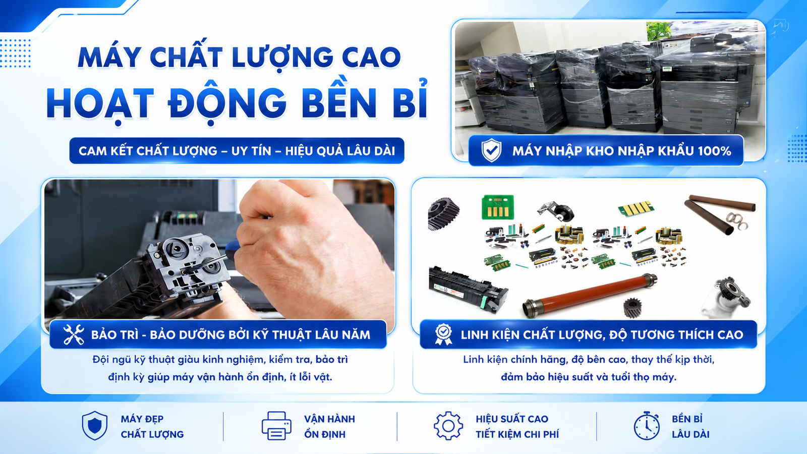Cho Thuê Máy Photocopy Tại Phường Tân An, Tây Ninh (Long An Cũ)