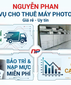 Dịch Vụ Cho Thuê Máy Photocopy Uy Tín - Giá Rẻ Tại Nguyễn Phan