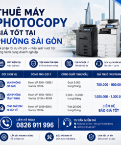 Thuê Máy Photocopy Giá Tốt Phường Sài Gòn
