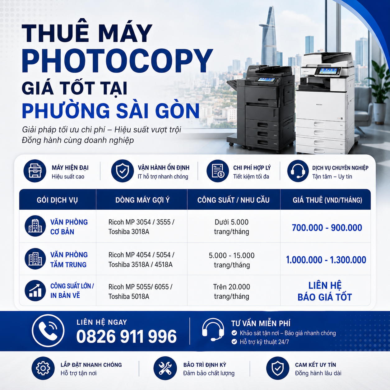 Thuê Máy Photocopy Giá Tốt Phường Sài Gòn Thuê Máy Photocopy Giá Tốt Phường Sài Gòn