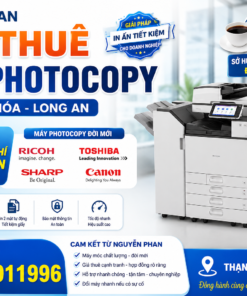 Thuê Máy Photocopy Giá Tốt Tại Thạnh Hóa - Long An