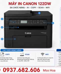 Máy in canon LBP 122DW Trắng đen