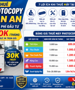 Cho Thuê Máy Photocopy Thuận An Không Lo Chi Phí Đầu Tư
