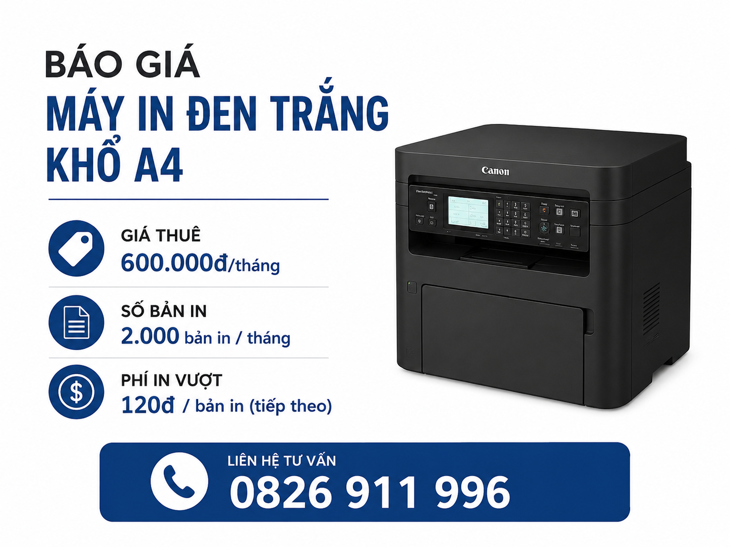 Cho Thuê Máy In Văn Phòng Trọn Gói A-Z | Máy In A3, In Qua Mạng Giá Rẻ