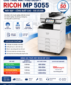 Cho Thuê Máy Photocopy Ricoh MP 5055