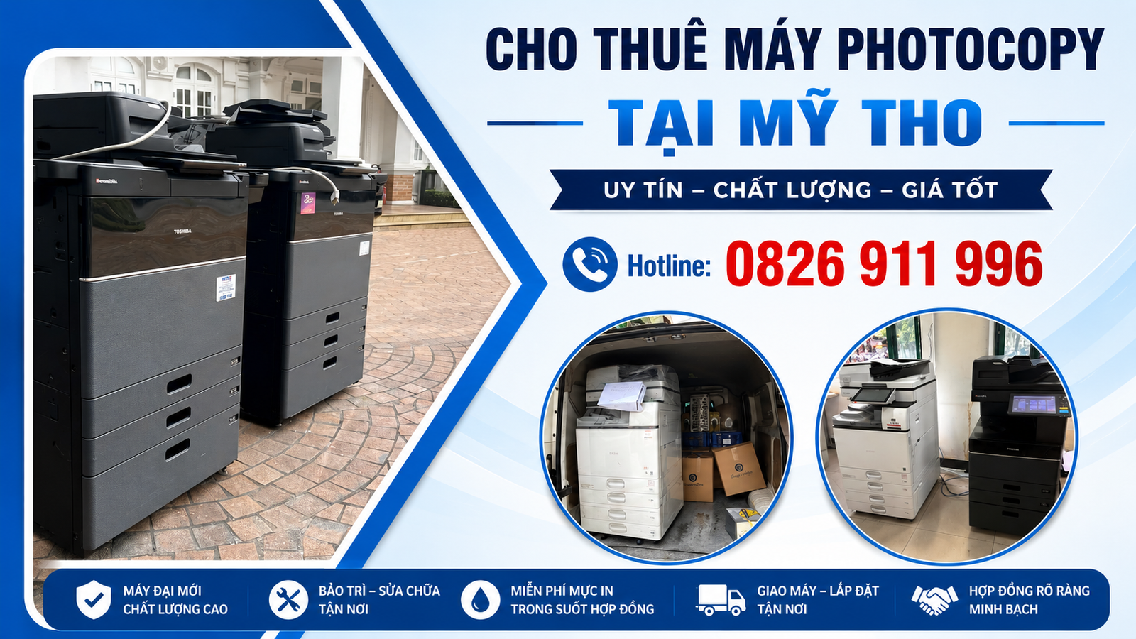Cho Thuê Máy Photocopy Tại Mỹ Tho