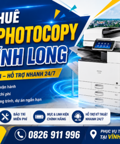 Cho thuê máy photocopy tại Vĩnh Long