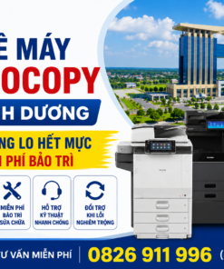 Không Lo Hết Mực Khi Thuê Máy Photocopy Tại Bình Dương