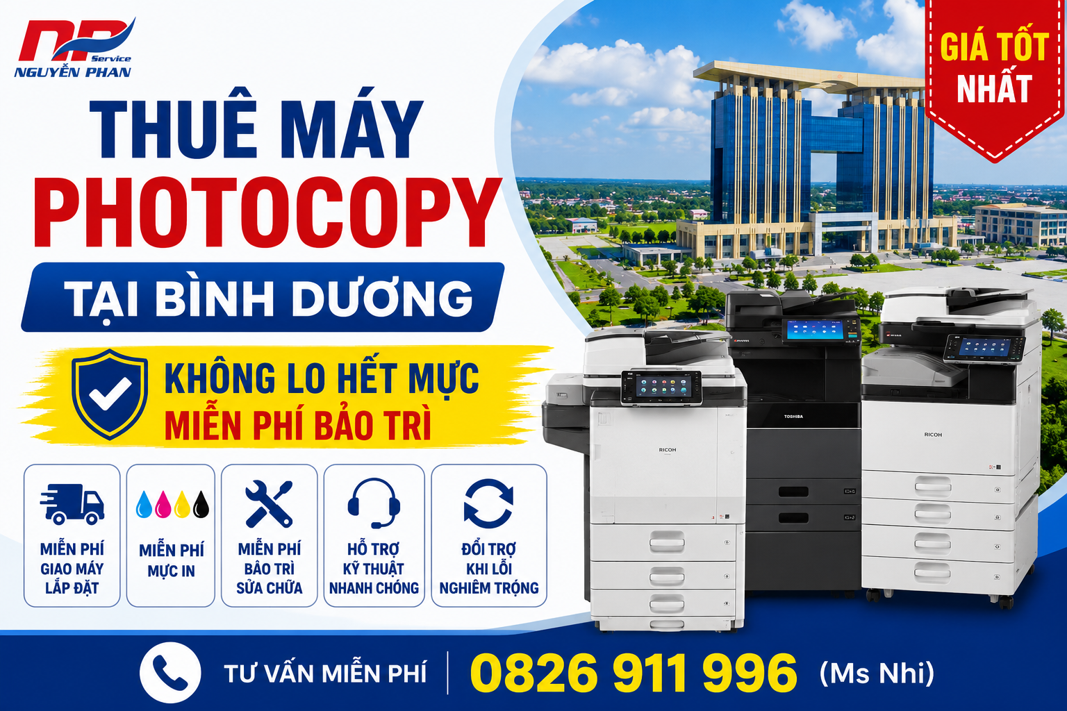 Không Lo Hết Mực Khi Thuê Máy Photocopy Tại Bình Dương