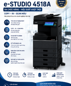 Máy Photocopy Đen Trắng Khổ A3 Toshiba 4518A Giá Rẻ Giao Máy Hỏa Tốc