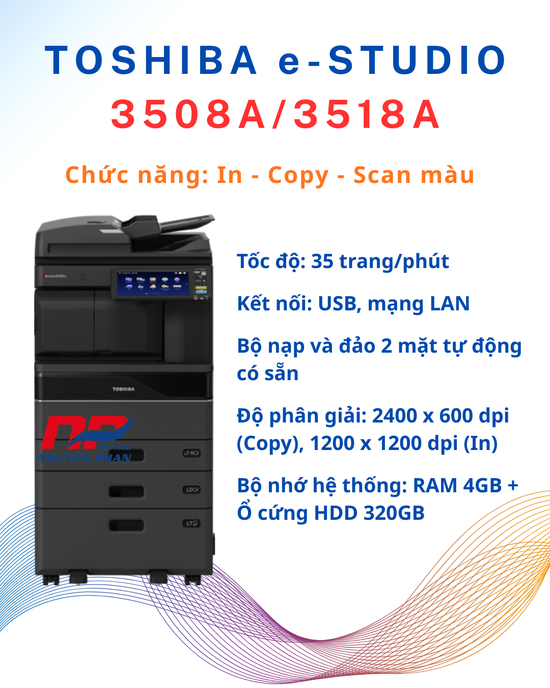 Cho Thuê Máy Photocopy Gói Văn Phòng 5.000 Bản/Tháng - Nguyễn Phan