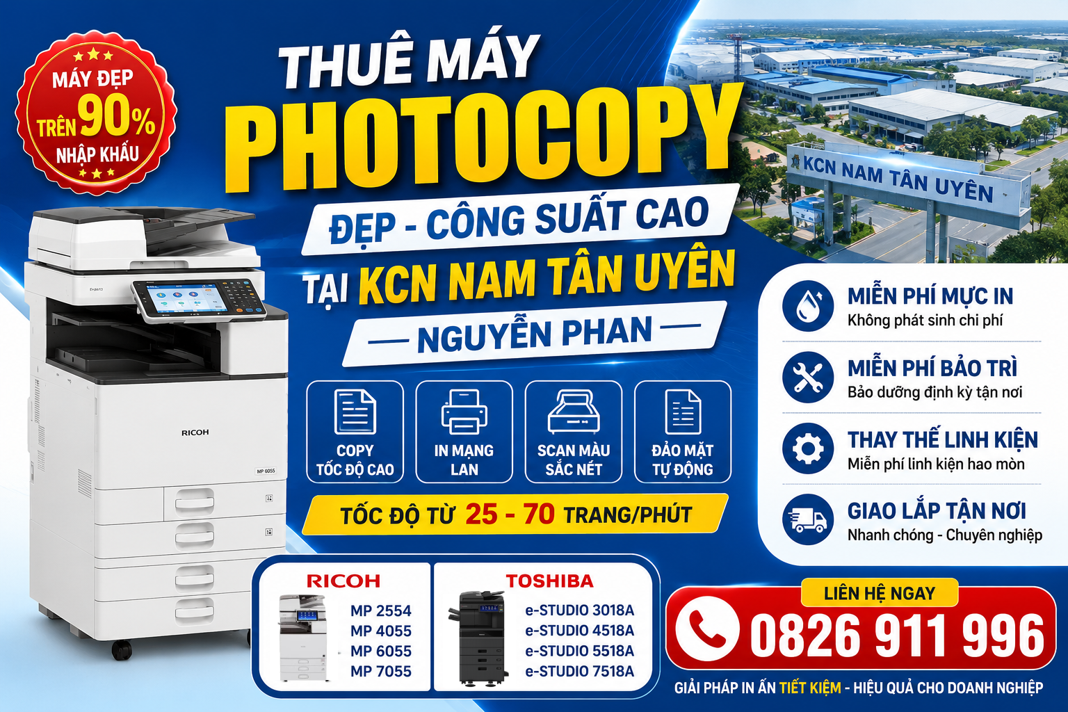 Thuê Máy Photocopy Đẹp, Công Suất Cao Tại KCN Nam Tân Uyên - Nguyễn Phan Thuê Máy Photocopy Đẹp, Công Suất Cao Tại KCN Nam Tân Uyên - Nguyễn Phan Thue May Photocopy Dep Cong Suat Cao Tai KCN Nam Tan Uyen Nguyen Phan