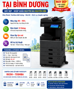 Bán Máy Photocopy Tại BìnhDương - Máy Đẹp, Nhập Khẩu Nguyên Đai Nguyên Kiện