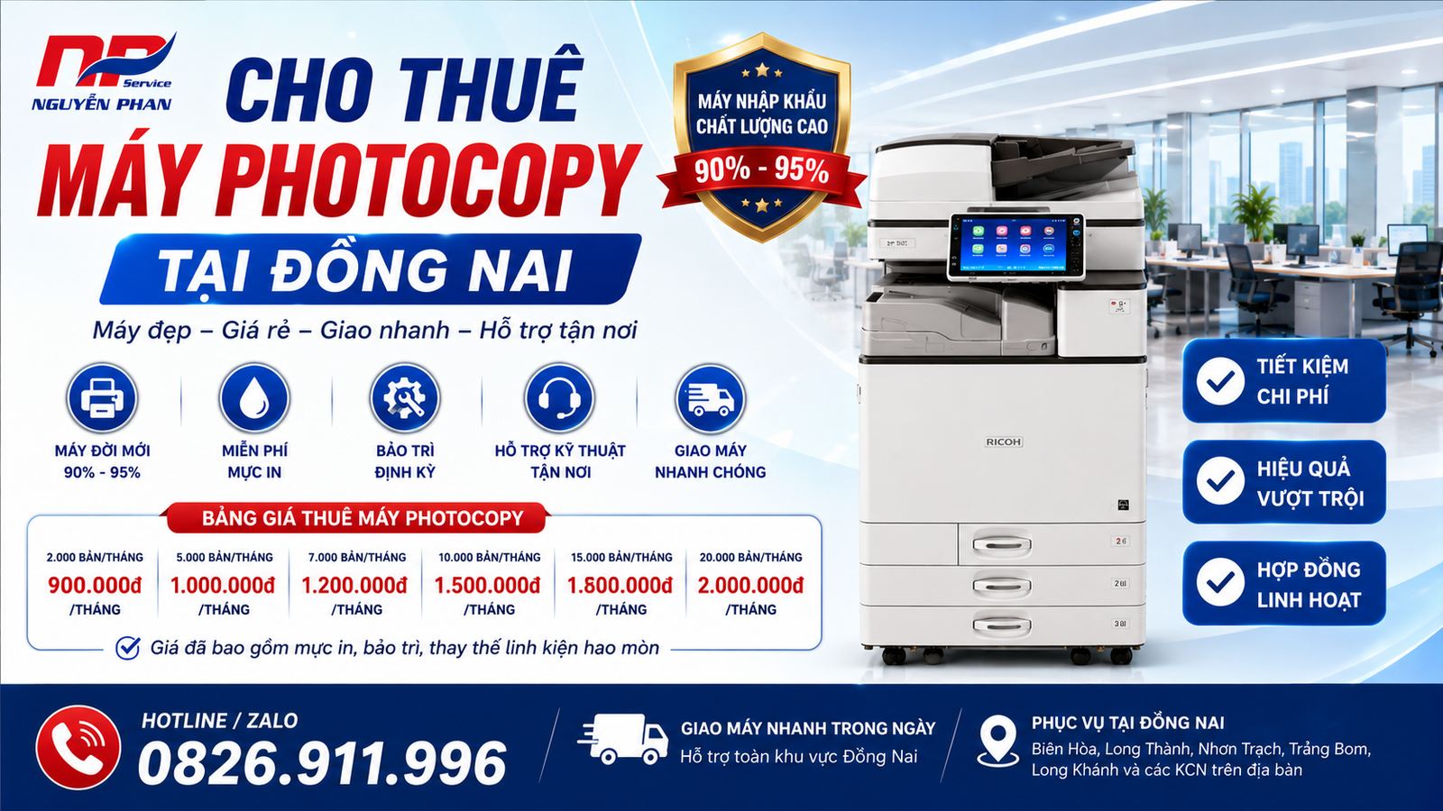 CHO THUÊ MÁY PHOTOCOPY TẠI ĐỒNG NAI CHO THUÊ MÁY PHOTOCOPY TẠI ĐỒNG NAI