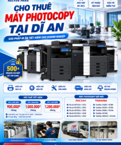 Nguyễn Phan Cho Thuê Máy Photocopy Tại DĨ An