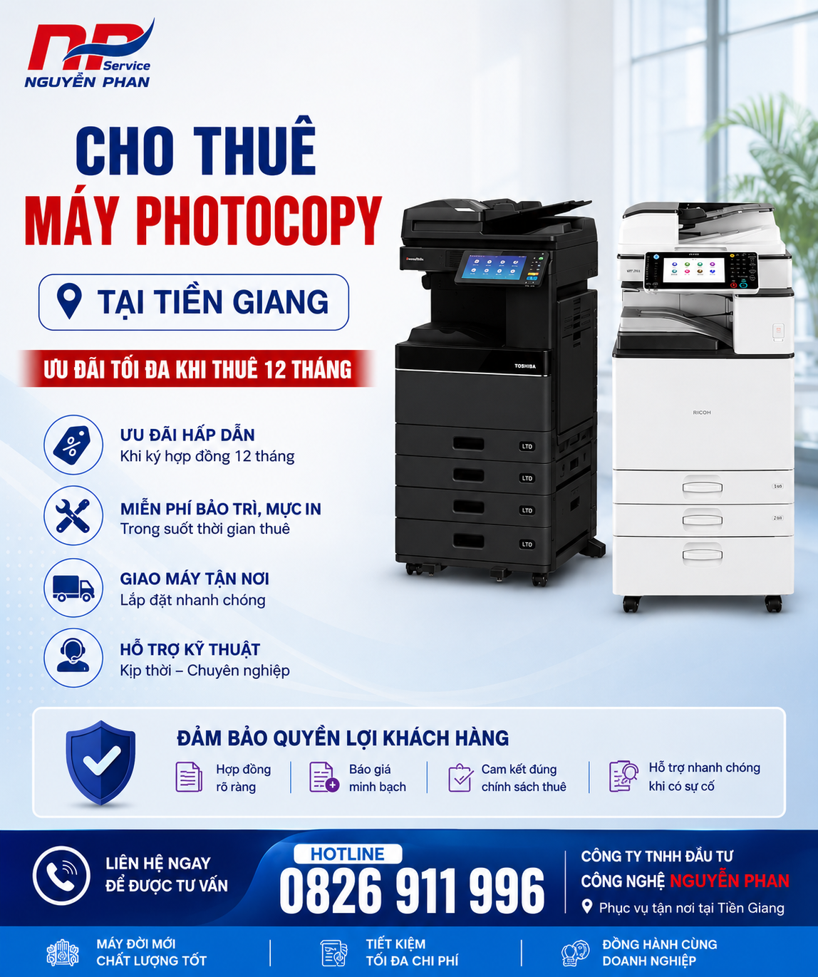 Cho Thuê Máy Photocopy tại Tiền Giang - Ưu Đãi Tối Đa Khi Thuê 12 Tháng Cho Thue May Photocopy tai Tien Giang Uu Dai Toi Da Khi Thue 12 Thang