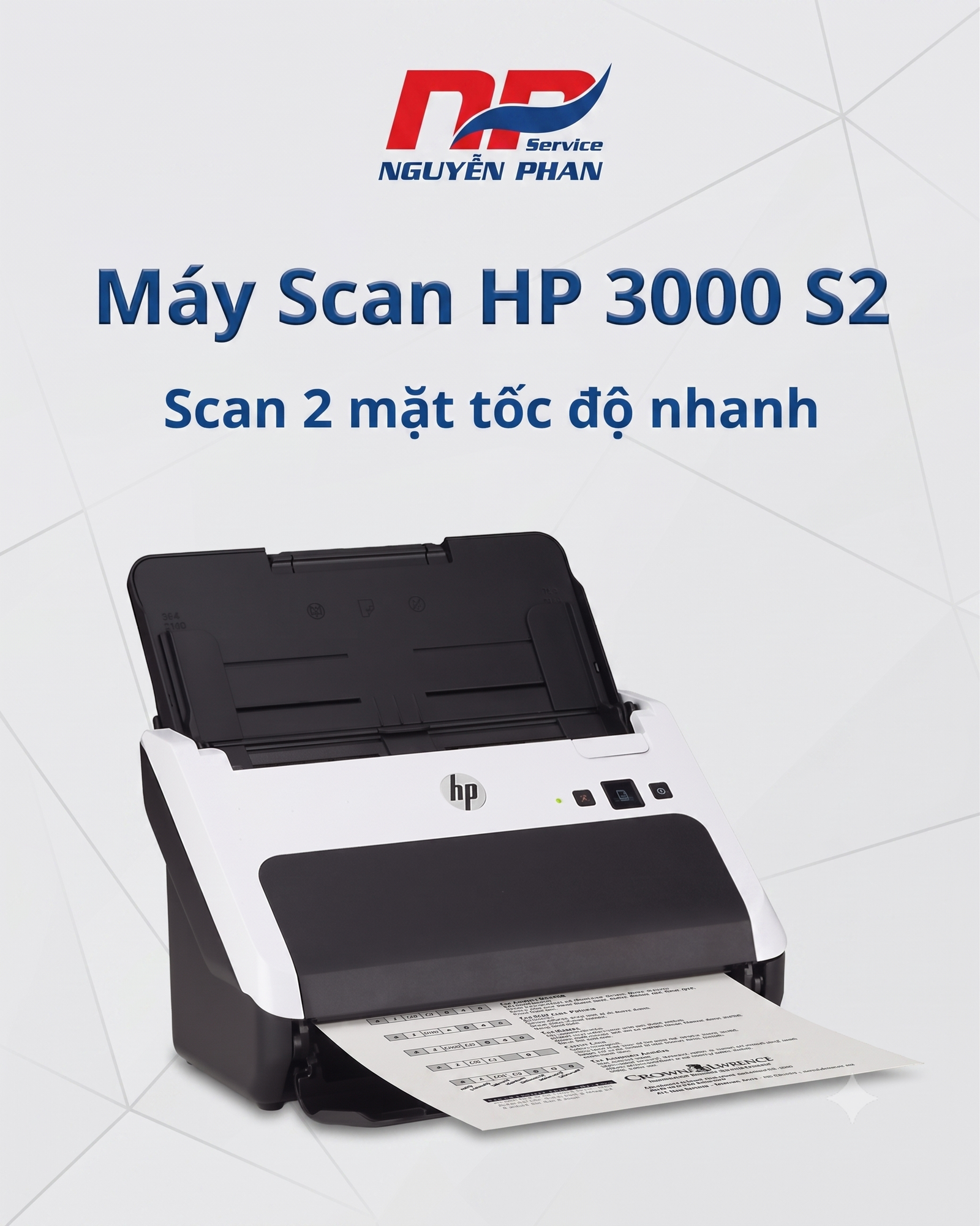 Máy Scan HP 3000 S2 Cũ – Mới 90%, Giá Tốt