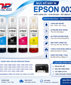 Mực đổ máy in Epson 003 bộ 4 màu 003