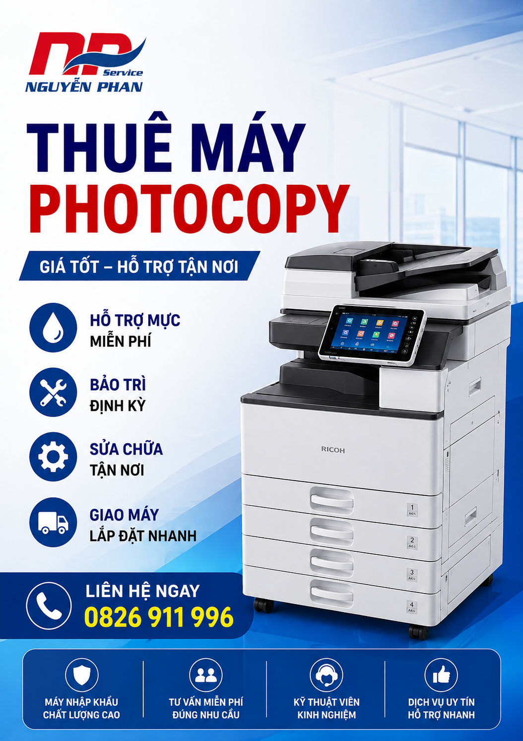 Vấn Đề Thường Gặp Khi Thuê Máy Photocopy Và Giải Pháp Từ Nguyễn Phan