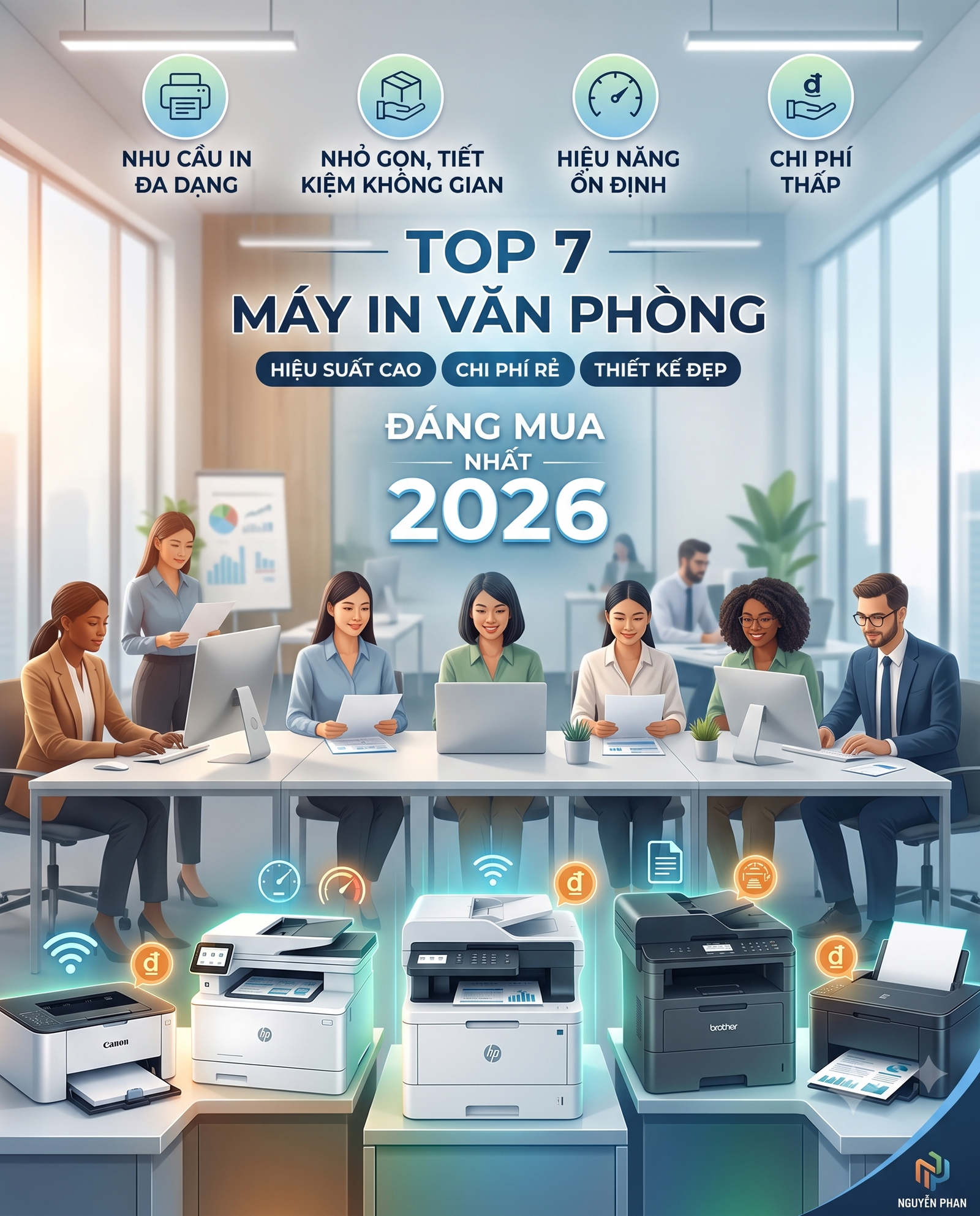 Top 7 Máy In Dành Cho Văn Phòng Đáng Mua Năm 2026