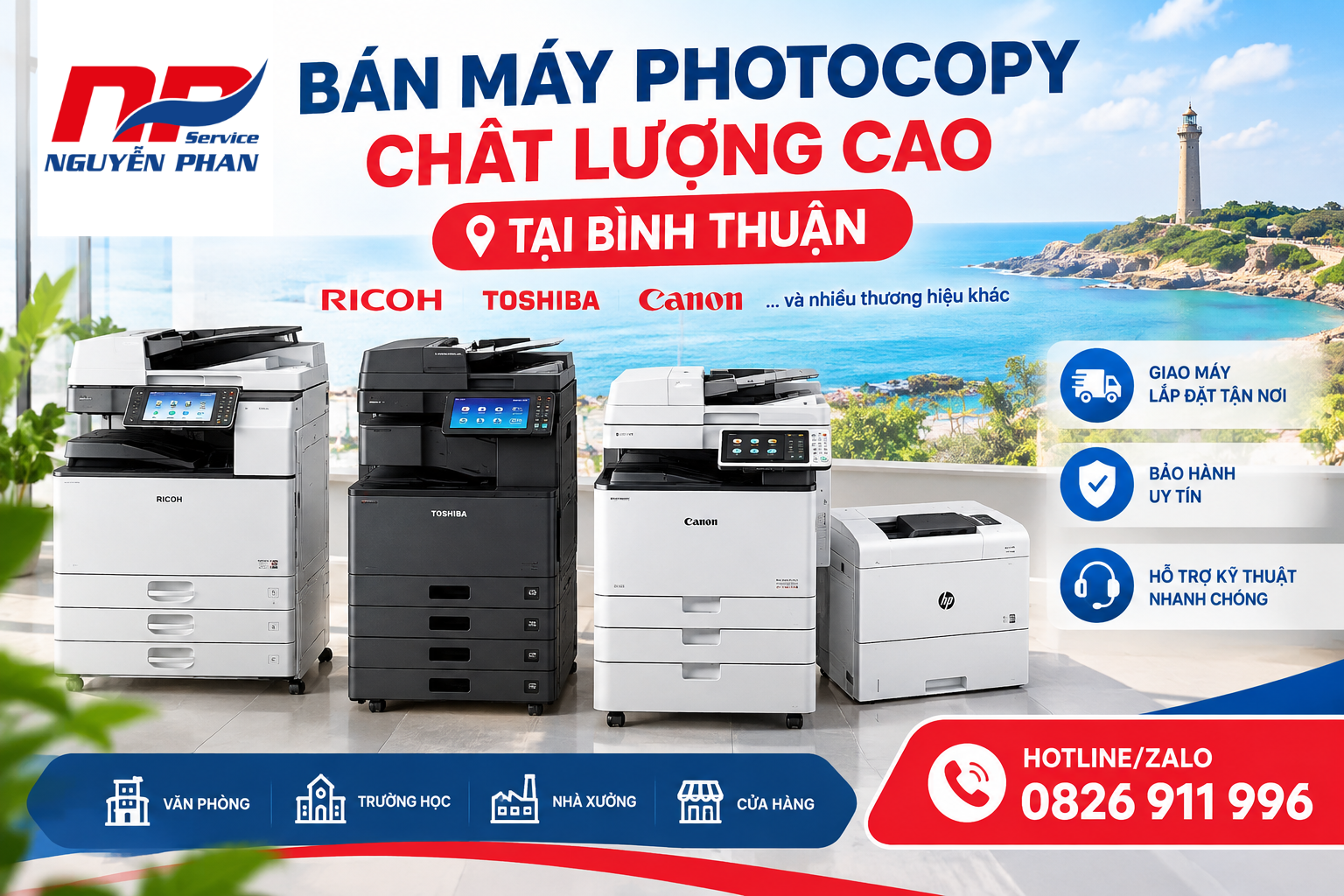 Bán Máy Photocopy Chất Lượng Cao Tại Bình Thuận