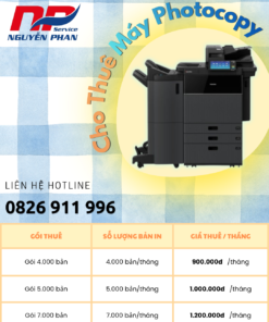 Dịch vụ cho thuê máy photocopy tại Thủ Thiêm (Thành phố Thủ Đức, TP.HCM)